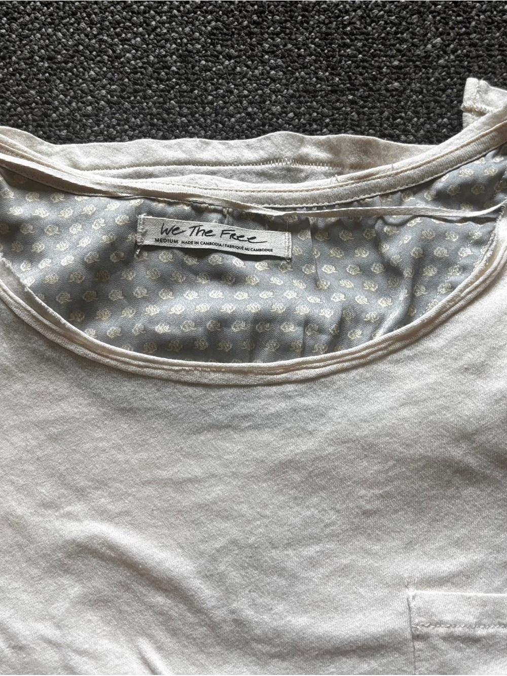 We The Free Cream Balloon-Sleeve Top - Picture 6 of 8